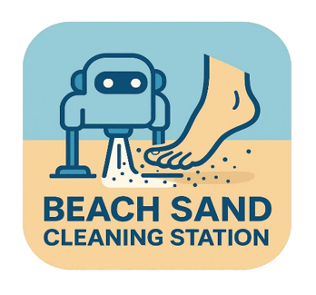 Beach Sand Cleaning Station